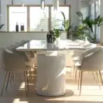 Choisir la table extensible blanche laquée idéale pour un intérieur moderne