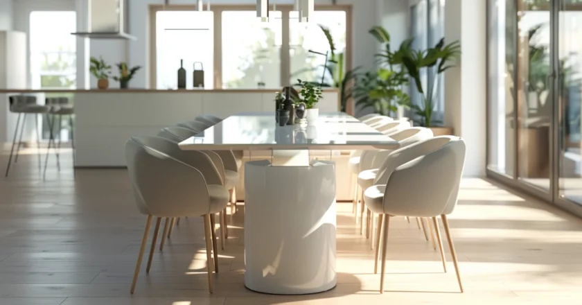 Choisir la table extensible blanche laquée idéale pour un intérieur moderne