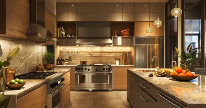 Tendances déco : l’ocre s’invite dans les cuisines modernes