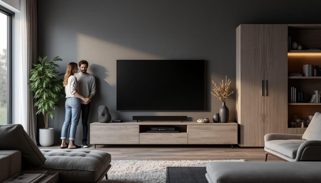 découvrez comment le meuble tv kikua de 130 cm en gris cendré peut métamorphoser votre intérieur. alliant élégance et fonctionnalité, ce meuble apporte une touche moderne à votre salon tout en optimisant votre espace de divertissement.