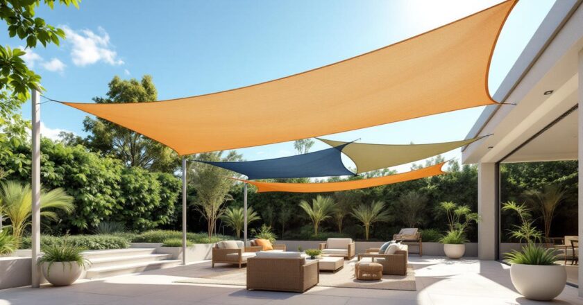 Choisir la couleur parfaite pour vos voiles d’ombrage rectangulaires