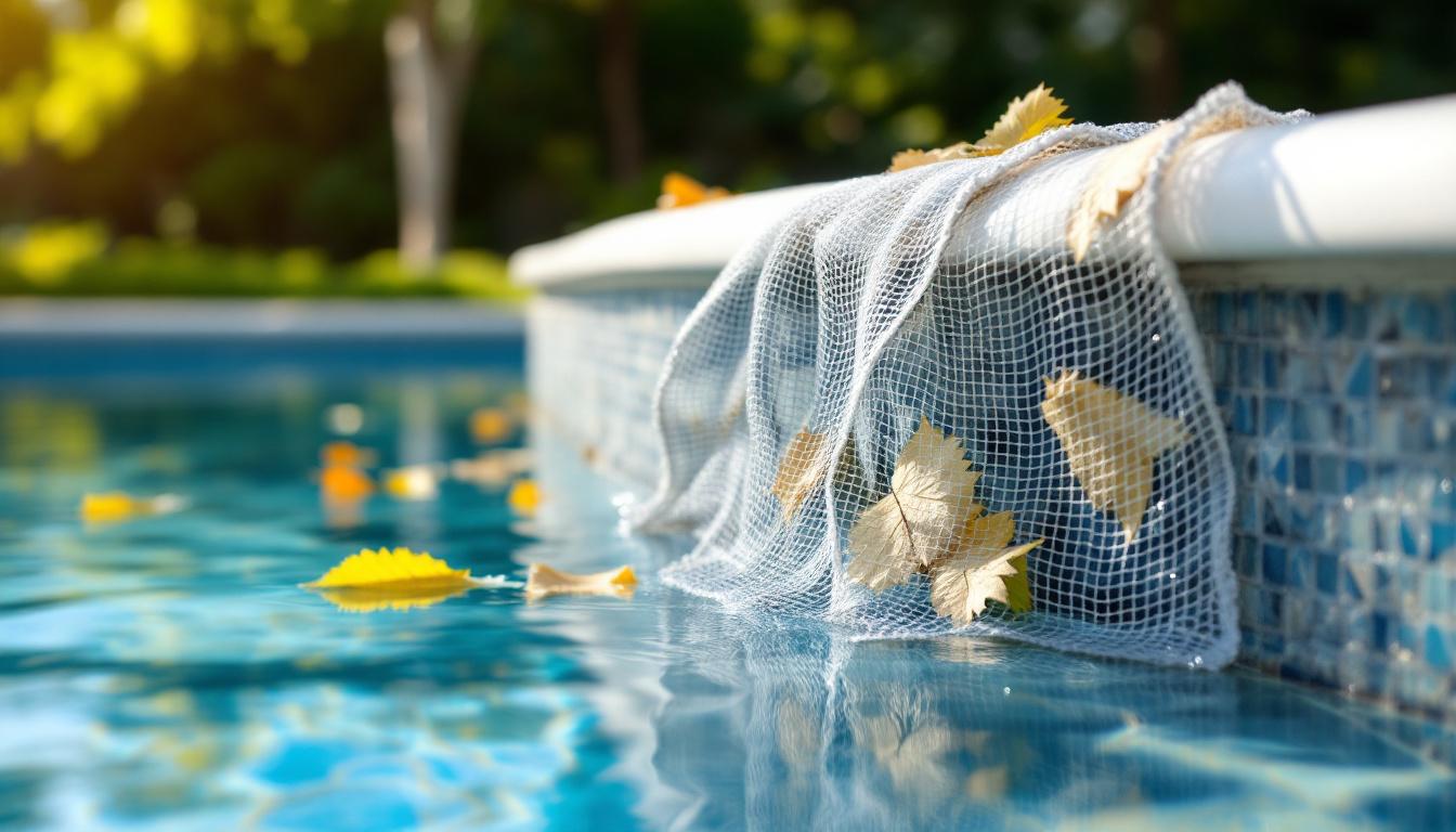 découvrez nos conseils pour choisir un filet de piscine adapté et réaliser un nettoyage rapide et efficace de votre bassin.