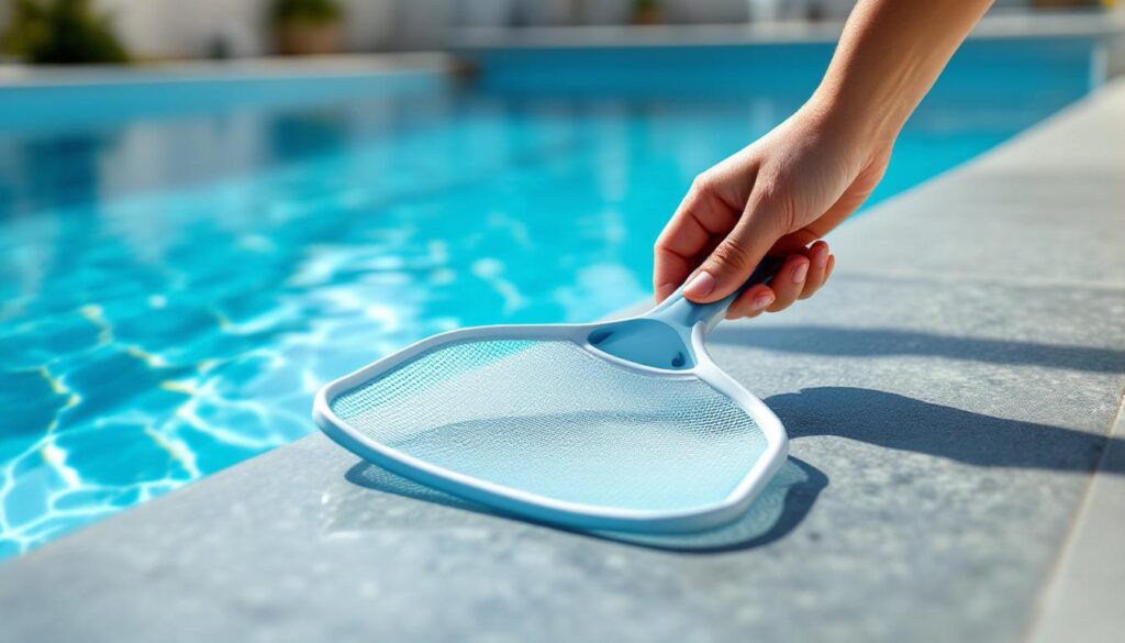 découvrez nos conseils pour choisir un filet de piscine adapté afin d'assurer un nettoyage rapide et efficace de votre bassin.