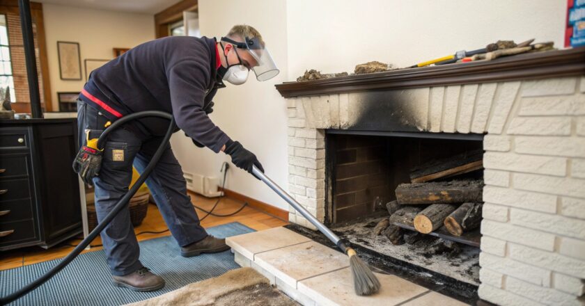 Cheminée propre et décorative à Châlons-en-Champagne : l’importance d’un ramonage soigné