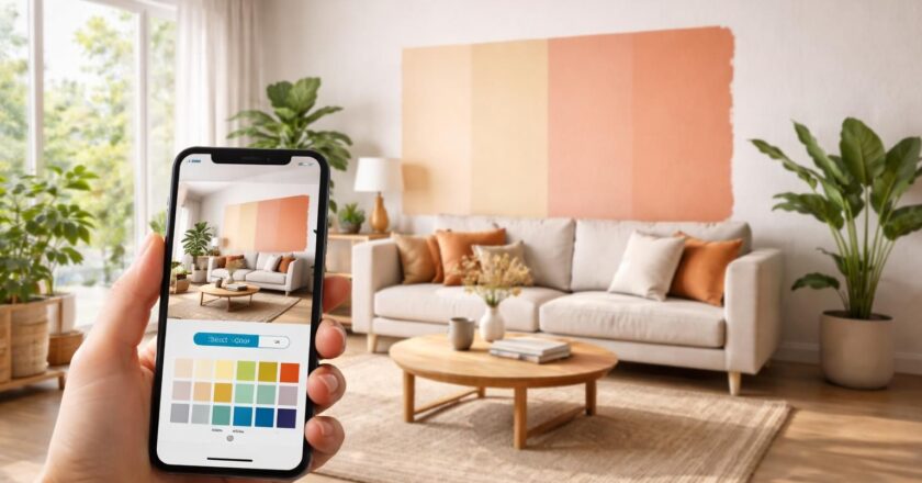 Application couleur peinture : testez vos envies sur vos murs en un clic