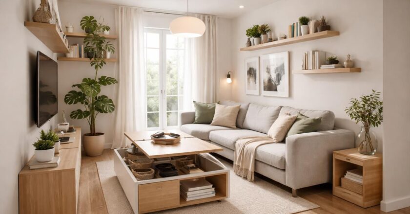 Décoration petit salon carré : optimiser l’espace et le mobilier avec astuce