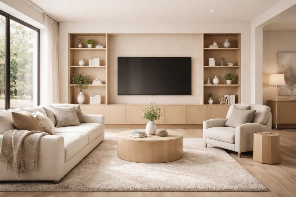 découvrez nos astuces pour intégrer votre écran tv dans la décoration de votre salon avec élégance et discrétion, alliant style et fonctionnalité pour un espace harmonieux.