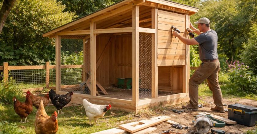 Faire un poulailler maison : construire un abri pour vos poules en DIY