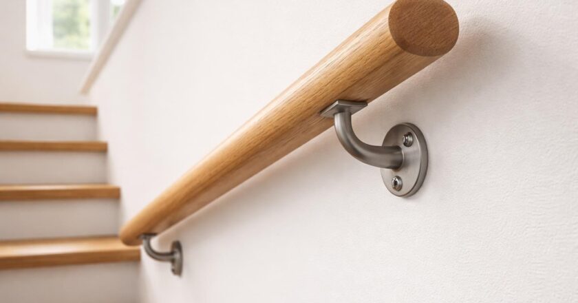 Main courante sur placo : comment fixer solidement votre rampe d’escalier