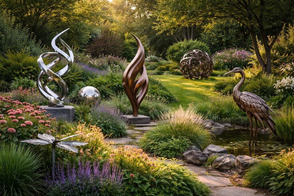 découvrez comment intégrer des sculptures en métal dans votre jardin pour une déco extérieure élégante et originale. astuces et idées pour sublimer votre espace vert.