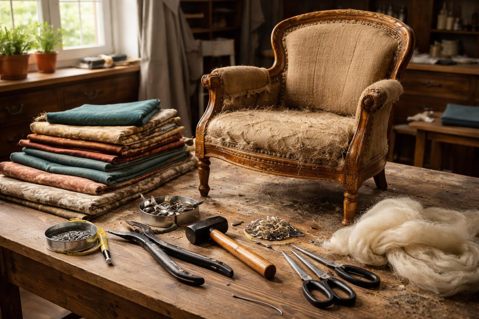 découvrez tout le matériel essentiel pour retapisser un fauteuil comme un professionnel et transformez votre mobilier avec des conseils pratiques et faciles à suivre.
