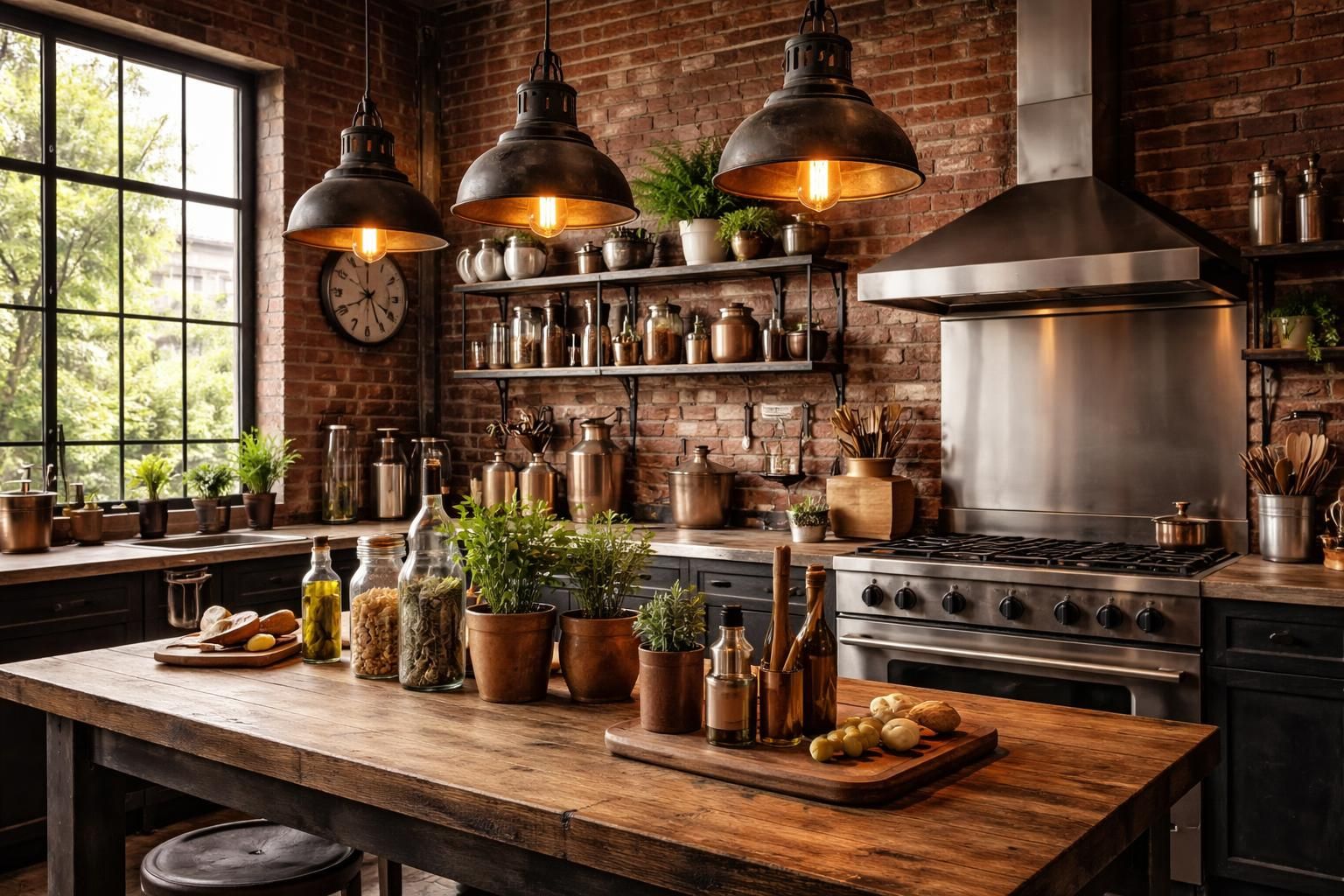 découvrez comment choisir l'objet de décoration idéal pour une cuisine industrielle au style authentique, alliant fonctionnalité et charme brut.