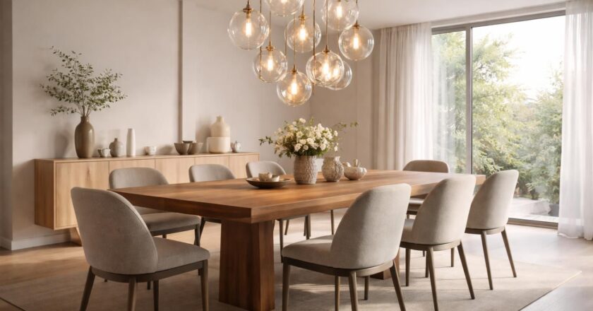 Suspension salle à manger : comment bien choisir son éclairage de table