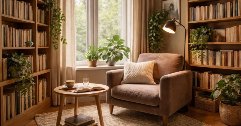 Aménager une salle de lecture : nos conseils pour un coin calme et cosy