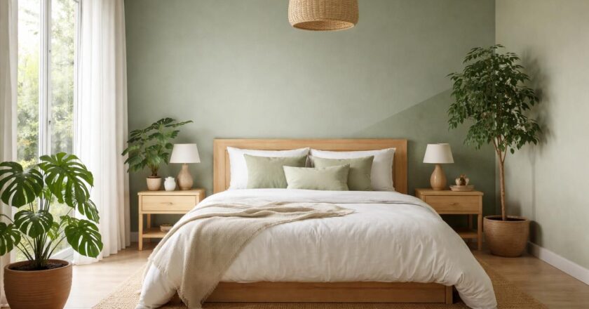 Chambre zen : comment utiliser le vert pour créer une atmosphère apaisante