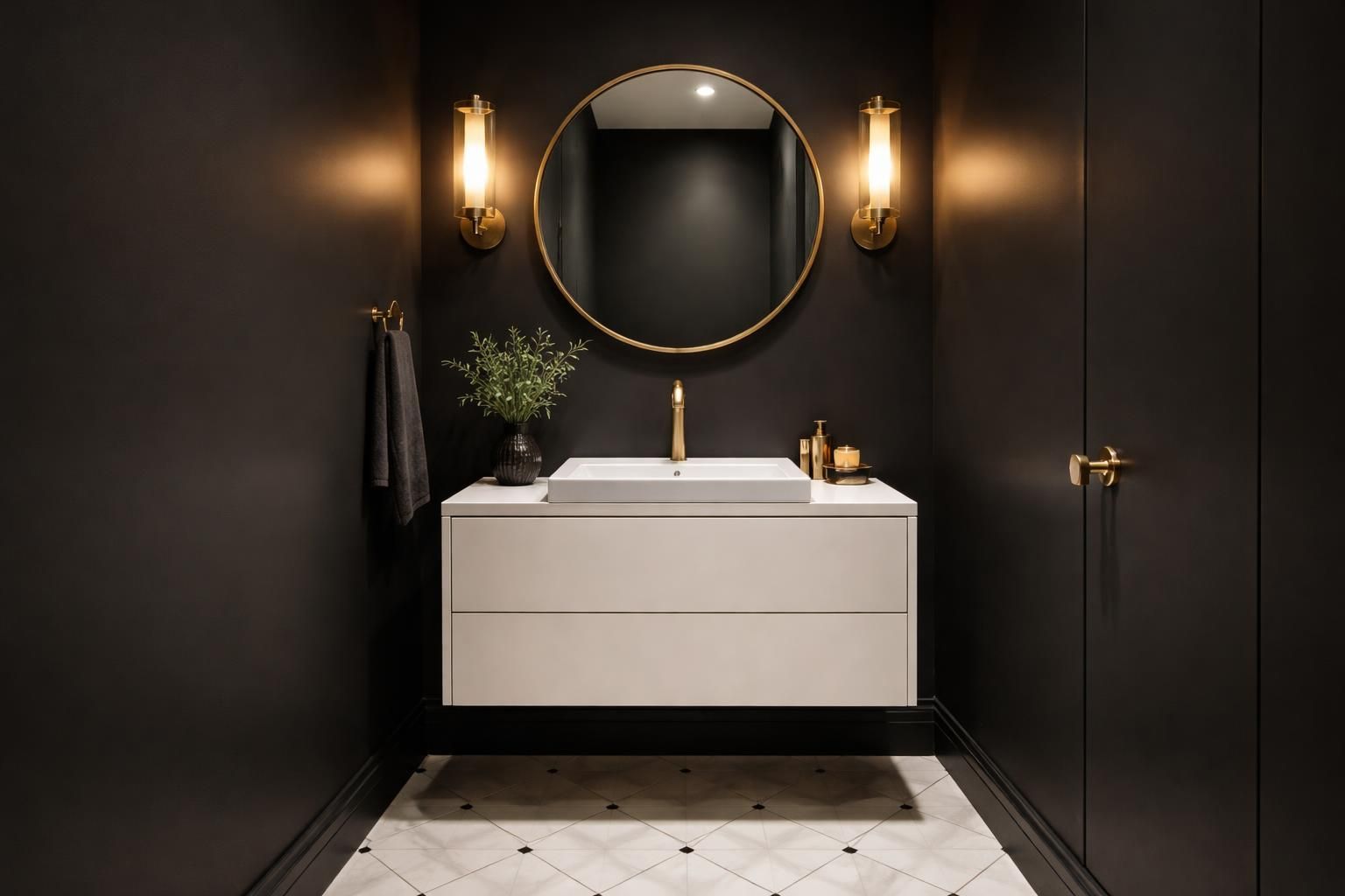 découvrez comment réussir une décoration audacieuse avec une peinture noire dans vos toilettes pour un effet moderne et élégant.
