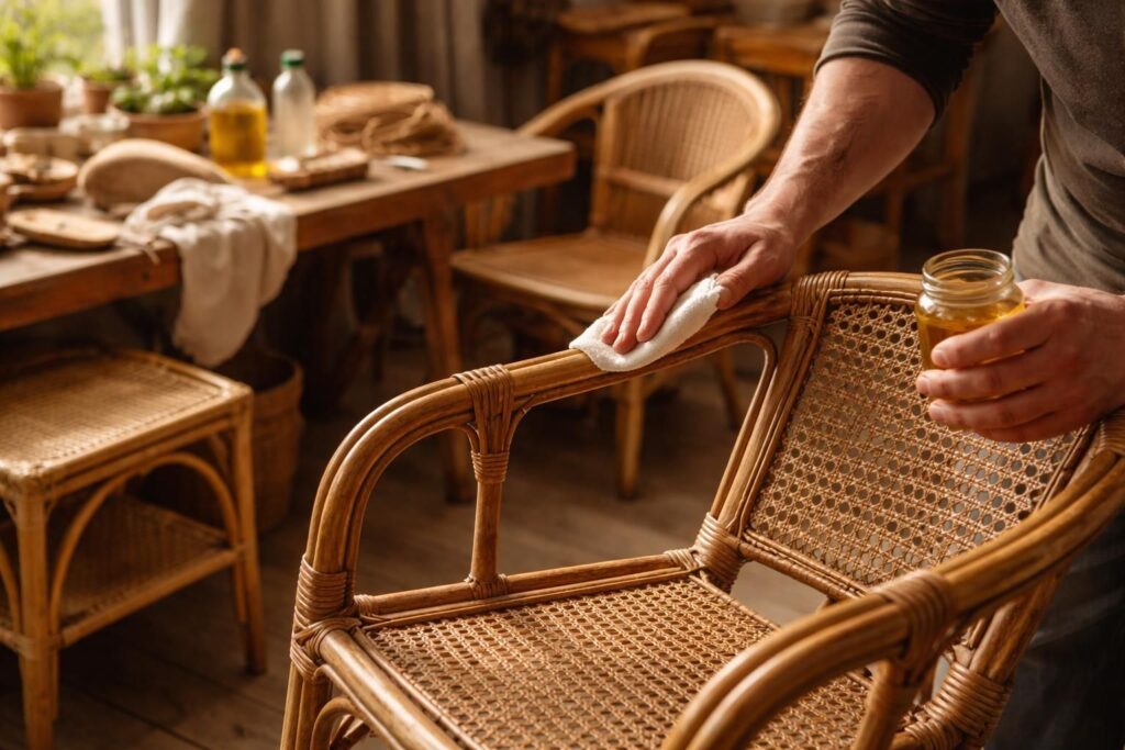 découvrez nos astuces pour entretenir, nourrir et préserver la beauté de vos meubles anciens en rotin. prolongez leur durée de vie avec nos conseils simples et efficaces.