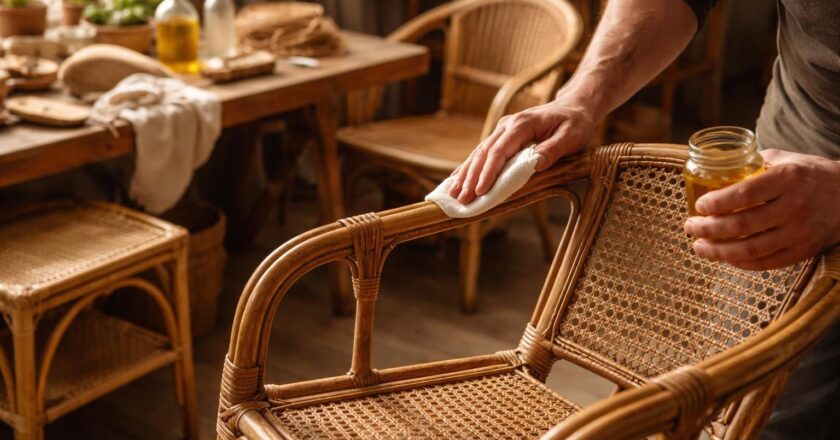 Entretien du rotin : nos secrets pour nourrir et conserver vos meubles anciens