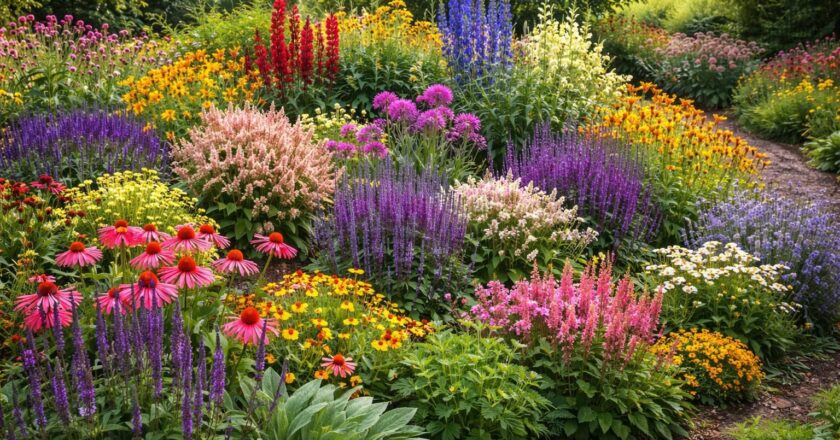 Le guide alphabétique complet des vivaces pour un jardin fleuri toute l’année