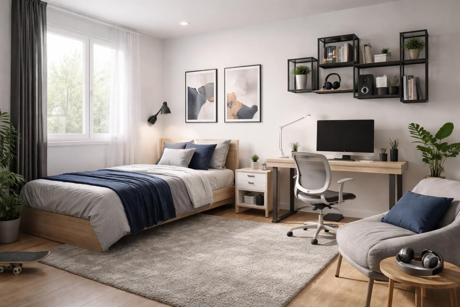 découvrez les objets déco incontournables pour une chambre d'ado garçon au style moderne, alliant fonctionnalité et design tendance.
