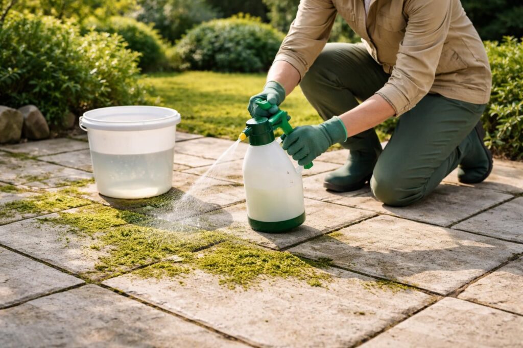 découvrez le moment idéal pour appliquer un anti-mousse sur votre terrasse en pierre afin de préserver sa beauté et éviter les glissades.