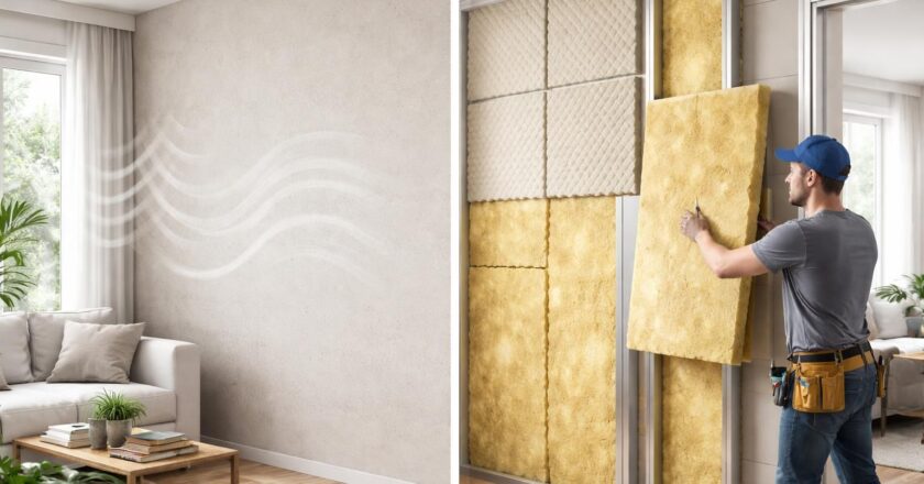 Quelle isolation phonique choisir pour un mur mitoyen bruyant ?