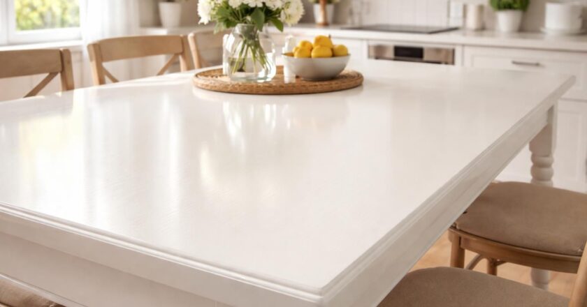 Quelle peinture pour une table de cuisine en bois ? Résistance et esthétique