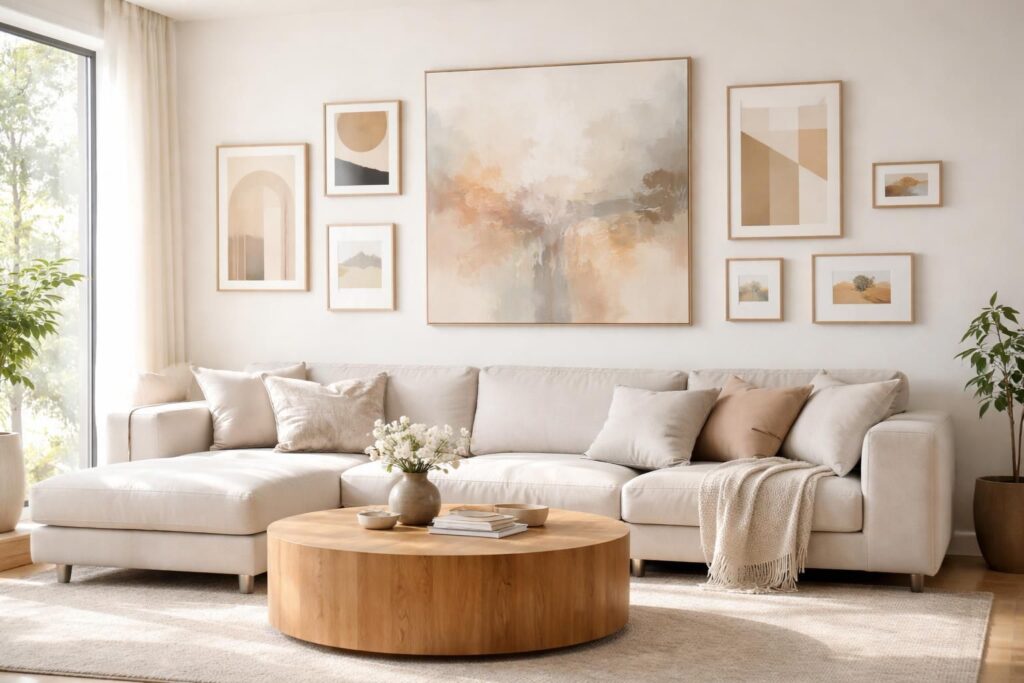 découvrez comment choisir la taille et le style idéaux de tableaux pour sublimer votre salon. conseils pratiques pour harmoniser vos toiles avec votre décoration intérieure.