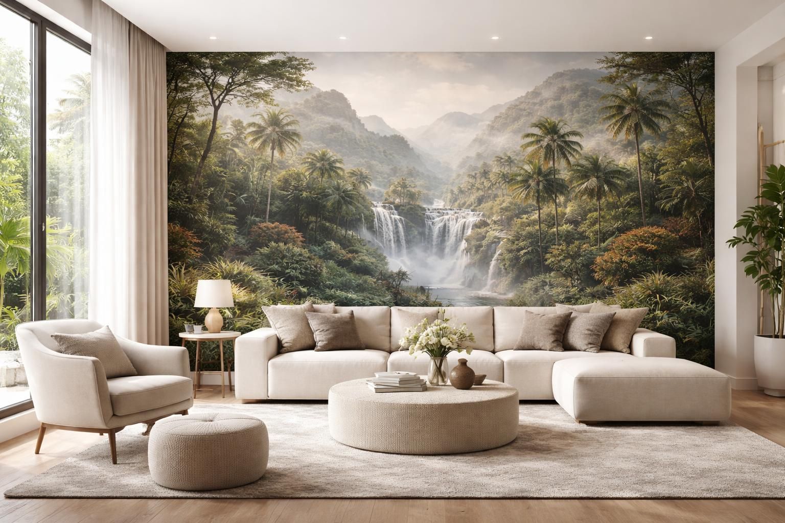 découvrez les tendances papier peint pour salon avec des motifs panoramiques qui transforment votre intérieur en un espace unique et élégant.