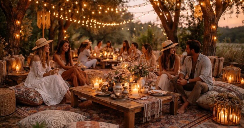 Thème bohème chic : les codes incontournables pour une fête réussie