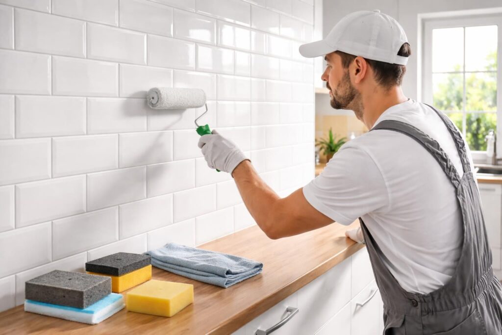 découvrez notre test de résistance de la peinture tollens spécialement conçue pour carrelage, idéale pour une cuisine rénovée qui allie esthétique et durabilité.