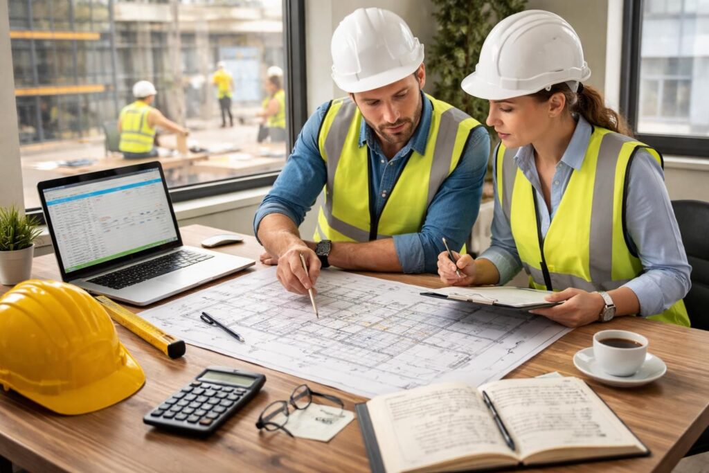découvrez comment calculer facilement la main-d'œuvre pour un devis de travaux de bâtiment et maîtrisez vos coûts de chantier avec nos conseils pratiques.