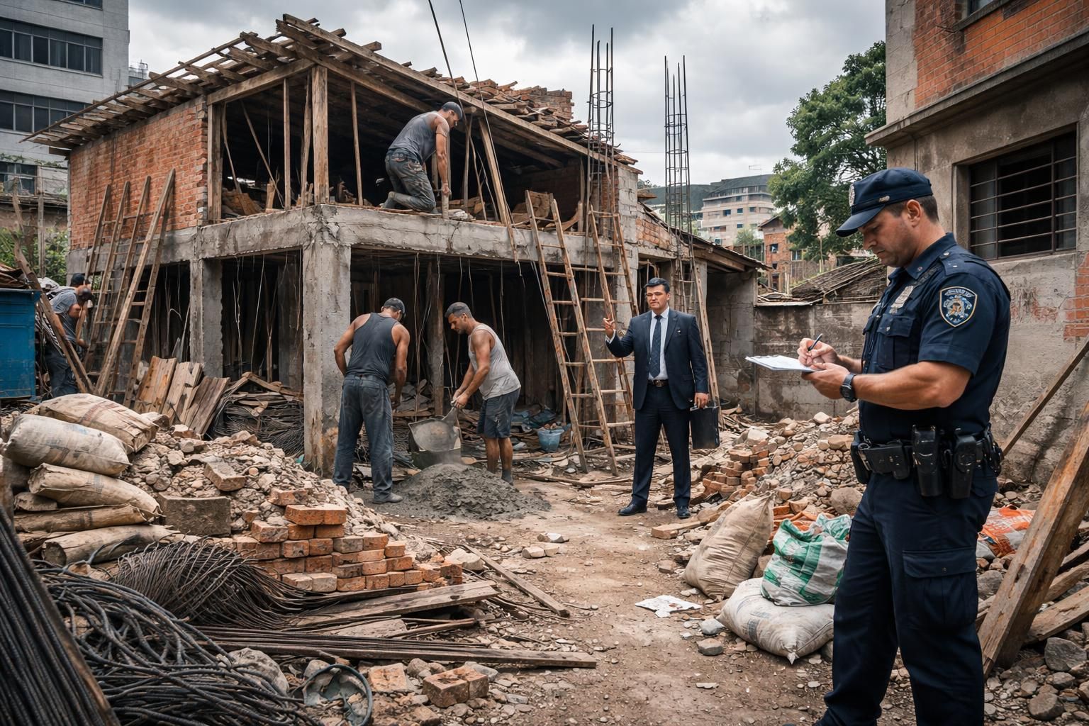 découvrez les risques et sanctions liés à la construction sauvage, les conséquences juridiques et comment régulariser une construction illégale.
