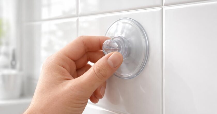 Installer une ventouse sur du carrelage : astuces pour une fixation durable