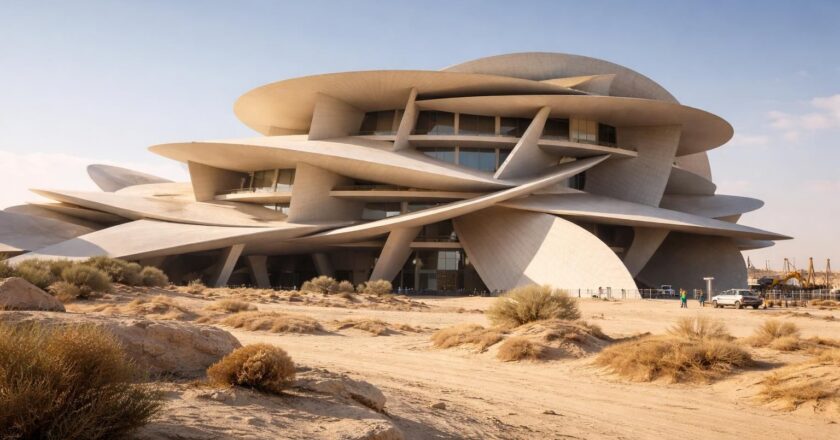Le Musée National du Qatar et les secrets de sa construction