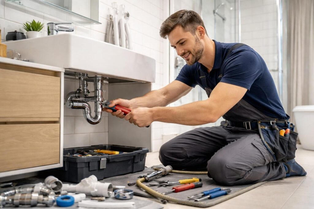 pb plomberie : expert en dépannage et rénovation de salle de bain, pour un service rapide, fiable et de qualité. transformez votre salle de bain avec nos professionnels.