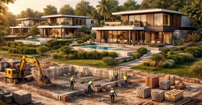 Projet de villas et construction sur mesure