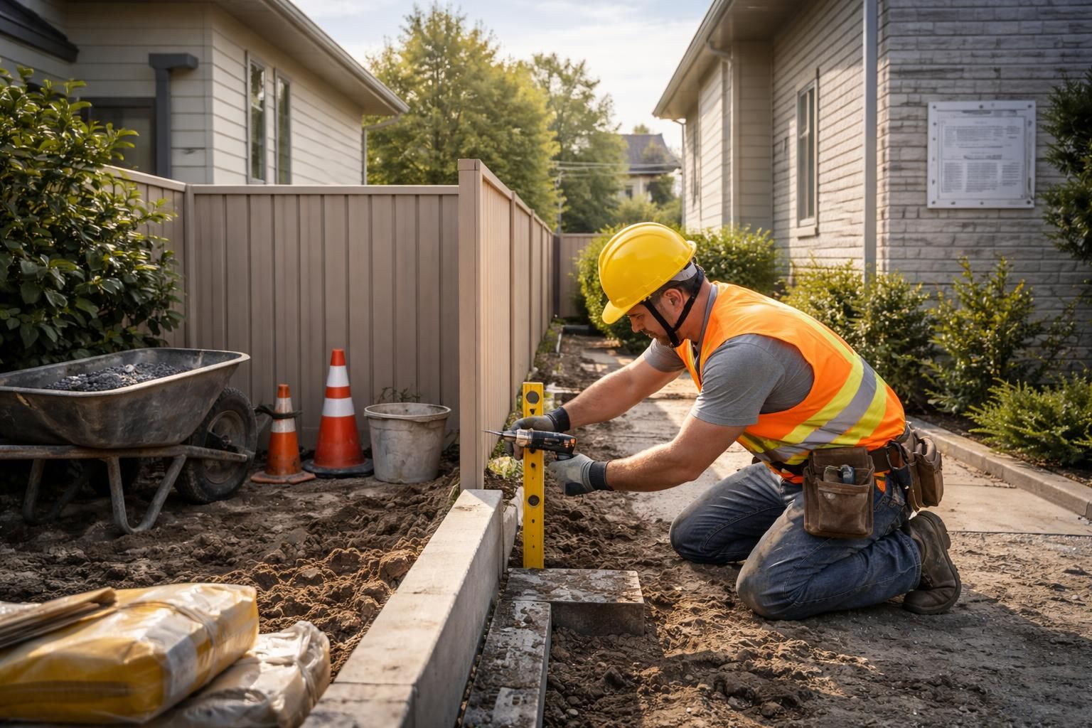 découvrez les règles légales à respecter pour réaliser des travaux en limite de propriété et éviter les conflits avec vos voisins.