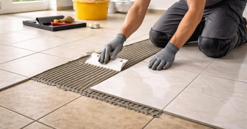 Remettre du carrelage sur du carrelage : la technique pour éviter de tout casser