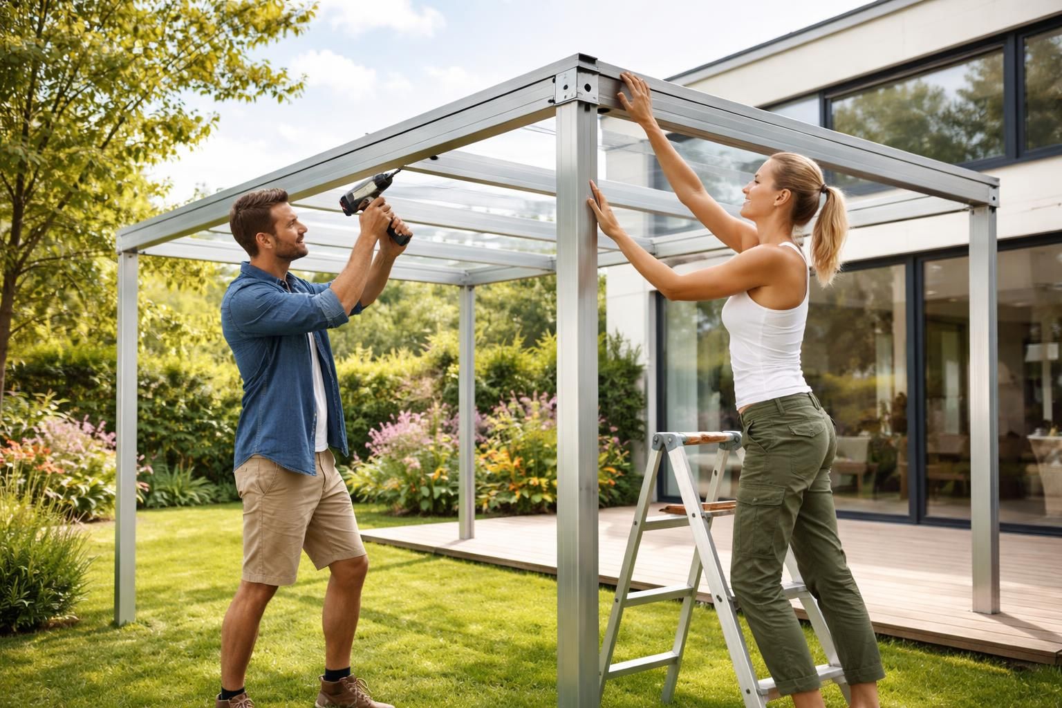 découvrez notre tuto complet pour monter une pergola en aluminium facilement et rapidement, étape par étape.