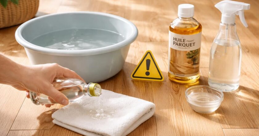 Utiliser du vinaigre blanc sur du parquet : les précautions à respecter