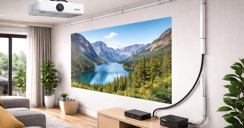 Câbler un vidéoprojecteur Acer : HDMI longue distance goulottes et astuces