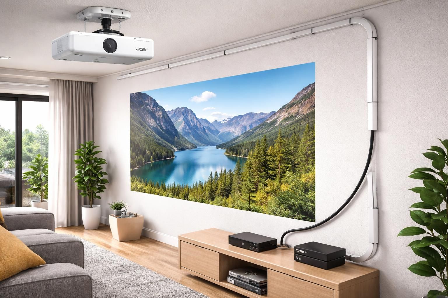 découvrez comment câbler votre vidéoprojecteur acer avec un câble hdmi longue distance, utilisez des goulottes pour un montage propre et profitez de nos astuces pratiques pour une installation réussie.