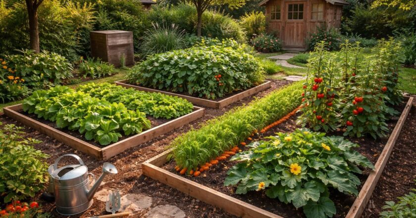 Comment aménager un potager à la maison pour manger ses légumes