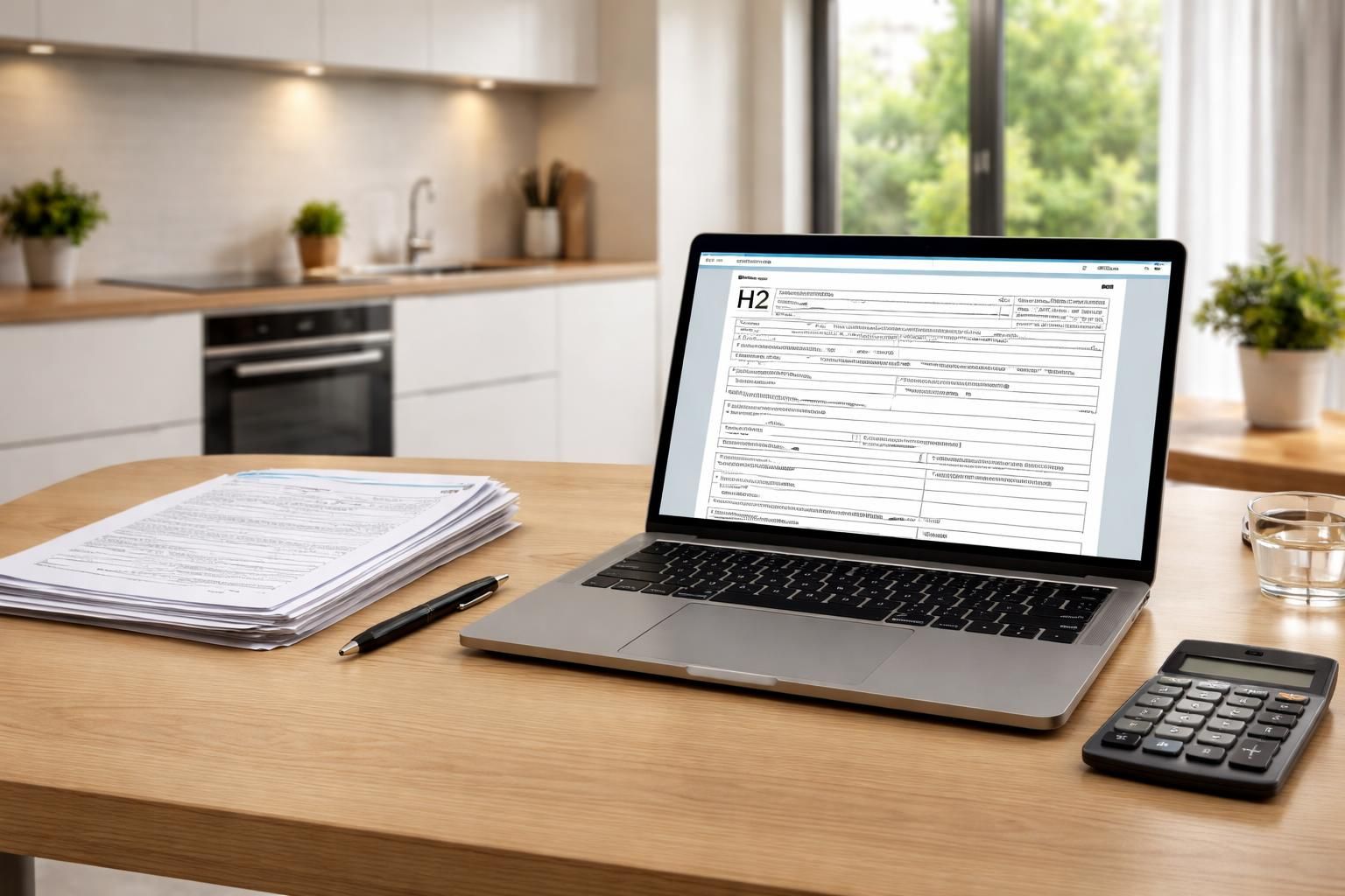 découvrez comment bien remplir votre déclaration h2 suite à l'installation d'une cuisine, avec un guide simple et clair pour respecter les obligations administratives.