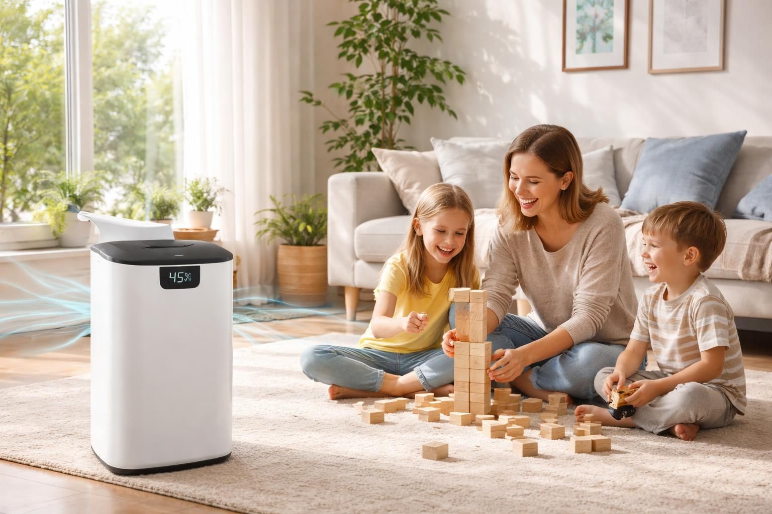 découvrez comment un déshumidificateur à action améliore la qualité de l'air intérieur et protège la santé de votre famille en réduisant l'humidité et les allergènes.
