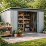 Idées pour l&rsquo;aménagement d&rsquo;un abri de jardin en métal