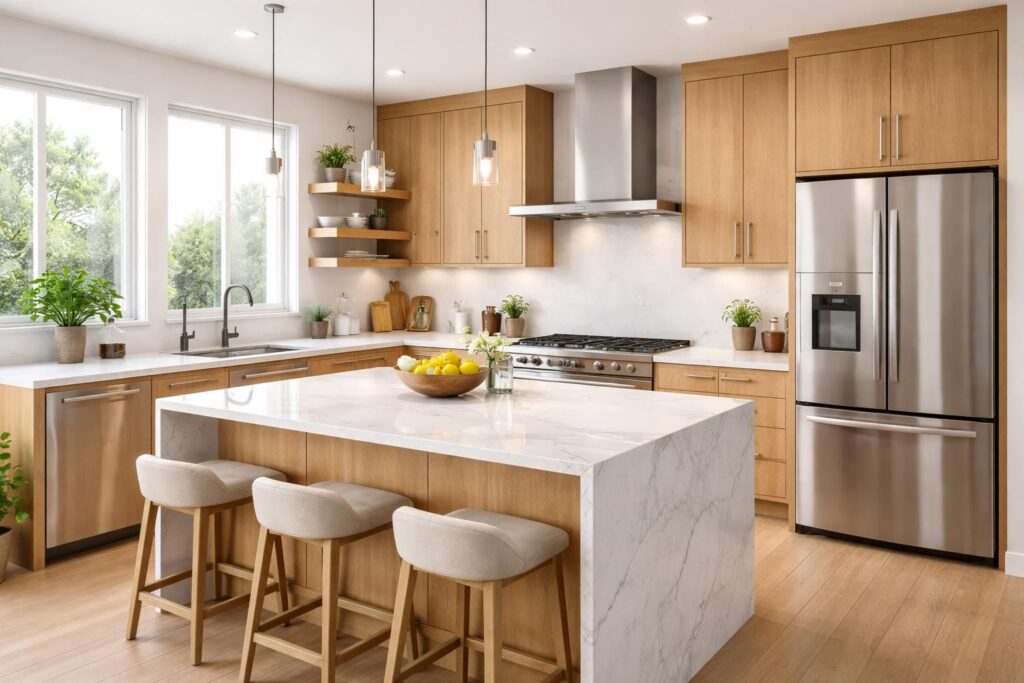 découvrez notre guide d'achat complet pour choisir une cuisine équipée de qualité, alliant fonctionnalité, design et durabilité pour votre espace culinaire.