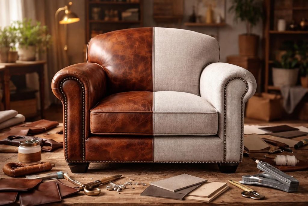 découvrez comment rénover un fauteuil club en cuir ou en tissu, les avantages de chaque matériau et des conseils pour bien choisir selon votre style et vos besoins.