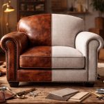 Rénover un fauteuil club : cuir ou tissu, que choisir